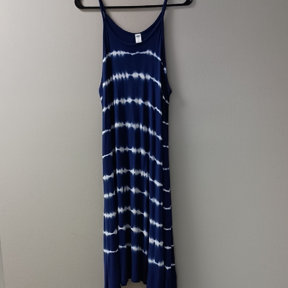 Old Navy💙Tie-Dye Maxi Dress
